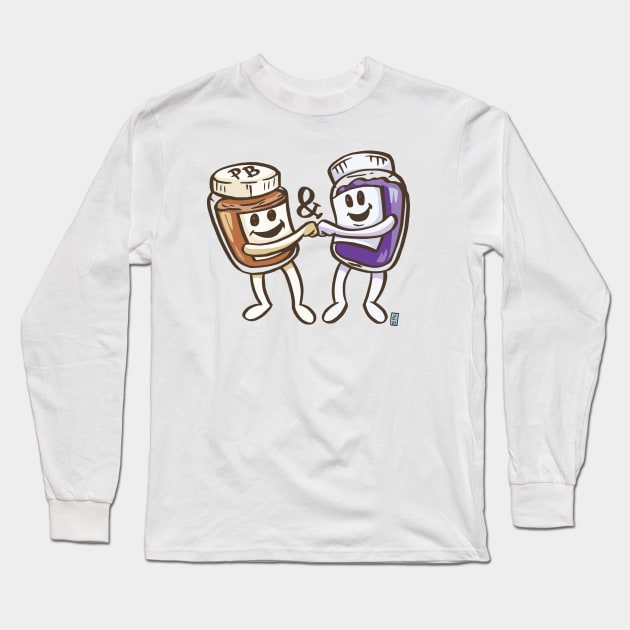 PB & J Long Sleeve T-Shirt by Thomcat23